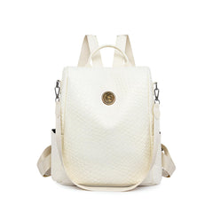 SYGA Women's New Woven Pattern Large Capacity Backpack