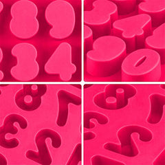 SYGA 0-9 Number Jelly Chocolade Candy Fondant Taart Decoratie Ice Brick Cube Tray Mould(Colour May Vary)