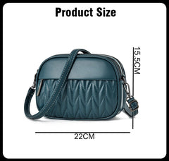 SYGA Women Small Bag Cross-Border Foreign Diamond Shoulder Bag(Blue)