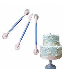 SYGA 8 Sticks of Cake Fondant Decoration, Carving Bone Tools (Colors May Vary)
