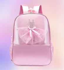 SYGA Girls Ballet Dance Theam Schoolbag, large capacity, Breathable Backpack For Training Class And Primary School Students (Pink)
