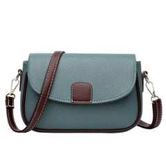 MOMISY Women's Crossbody Sling Bag, Shoulder Handbag with Long Strap, Zipper Closure (Blue)