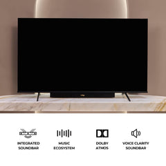 Vu 189cm (75 inches) Vibe Series 4K QLED Smart Google TV 75VIBE-DV