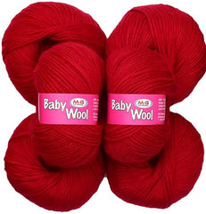 M.G ENTERPRISE MG Baby MelonKnitting Wool 200 Wool Thread for Crochet & DIY Craft Projects