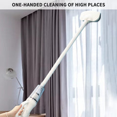 SYGA Car Vacuum Cleaner Car Portable Mini Vacuum Cleaner Home Handheld Wireless High Power Vacuum Cleaner Exclusive Model with Floor Brush 12000pa Suction 6000mAh Power + 5 Filter Elements