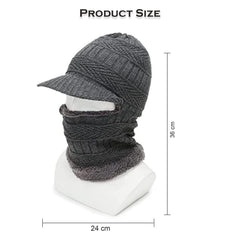 MOMISY Windproof Multi Functional Monkey Cap Winter Face Mask, Balaclavas, Neck Warmer, Cap and Bandana (Grey)