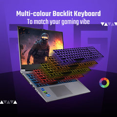 acer SmartChoice ALG, 13th Gen Intel Core i5-13420H, NVIDIA GeForce RTX 3050-6GB DDR6, 16GB RAM, 512GB SSD, FHD 15.6"/39.62 cm, 144Hz, Windows 11 Home, Steel Gray, 1.99 KG, AL15G-53,Gaming Laptop