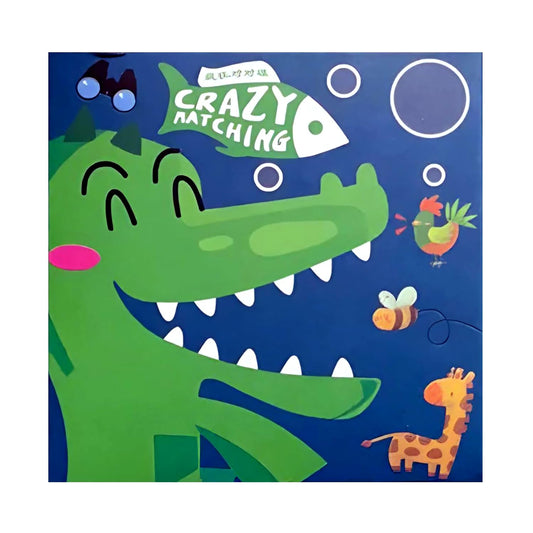 SYGA Children's Educational Logical Thinking Training Family Interactive Board Game Toy Crazy Pair-to-Punch Memory Card(Green)