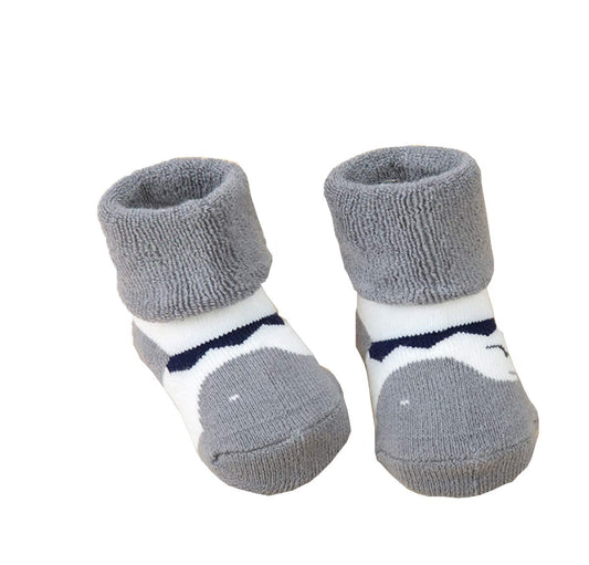SYGA Set of 3 Baby Warm Thick Turn Cuff Ankle Socks Cotton Soft Warm Winter Socks for 12-36 Months Child(Medium) (Rendom Design) for 12-36 Months Child