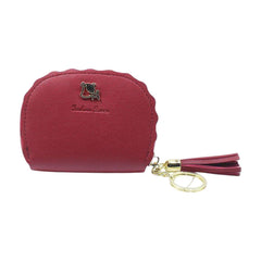 MOMISY PU Leather Women's Credit Debit Card Holder Money Wallet Purse Clutch (20 Slots Maroon)