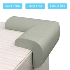 SYGA Pack of 12 Black Corner Edge Guard Protectors Suitable for Table and Desk for Baby Child Infant Kids Safety
