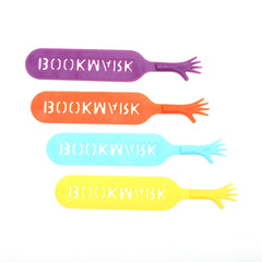 SYGA 4PCS Creative Bookmarks Hand Shaped Design Novelty Book Markers Bookmark Pad