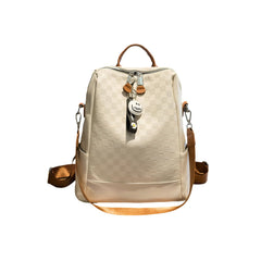 SYGA Women's Backpack – Textured Splicing Portable Shoulder Bag