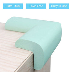 SYGA Pack of 12 Black Corner Edge Guard Protectors Suitable for Table and Desk for Baby Child Infant Kids Safety