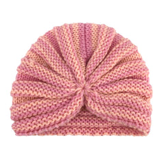 SYGA Autumn and Winter Products European and American Infant Baby Warm Knit Cap Baby Stripe Woolen Hat (BlackNWhite)0-4 Years