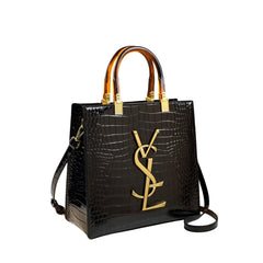 SYGA Women's Handbag | Stylish Vertical Square Tote with Zipper | Elegant Daily Bag for Office & Casual Use