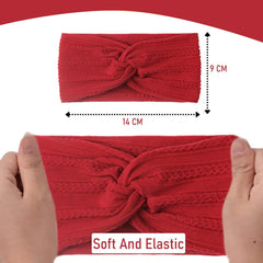 SYGA Baby Headband Nylon Soft Stretchable Bow Hairbands For Newborn Infant Toddler Kids 0-3 Year (Black)