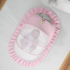 SYGA Foldable Baby Mosquito Net Protect Your Little One from Insects and Bugs Baby Bottomless Net for Baby Safe & Easy Use(Unicorn-Pink)