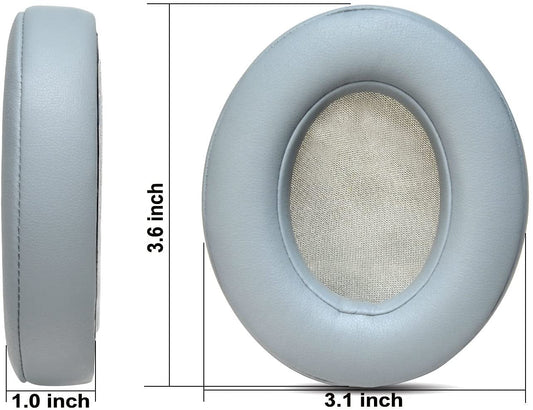Syga Cushions Replacement Ear Pads for Beats Studio 2 & 3 Wireless Softer Leather, Luxurious Memory Foam Enhanced Noise Isolation & Stronger Adhesive (Black, B0501- B0500)