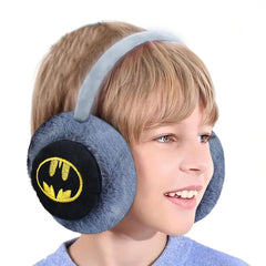 SYGA Children's Earmuffs Red Capatain America Design Plush Warm Earmuffs Suitable for For 10 Years above