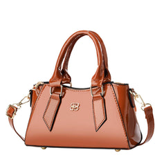 SYGA Women's Handbag,Pillow Design, Shoulder Messenger Bag with Gold Hardware
