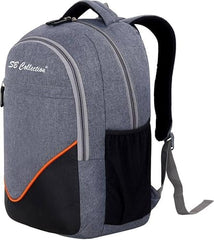 S.B. Collection Bags Unisex Usb Waterresistance Office/Business/College Daily Use Helping hand Backpack 32L Laptop Backpack (Grey Pro Plus)