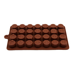 SYGA 28-Cavity Emoji Emotion Cake Mold Smiley Chocolate Candy Baking Mould