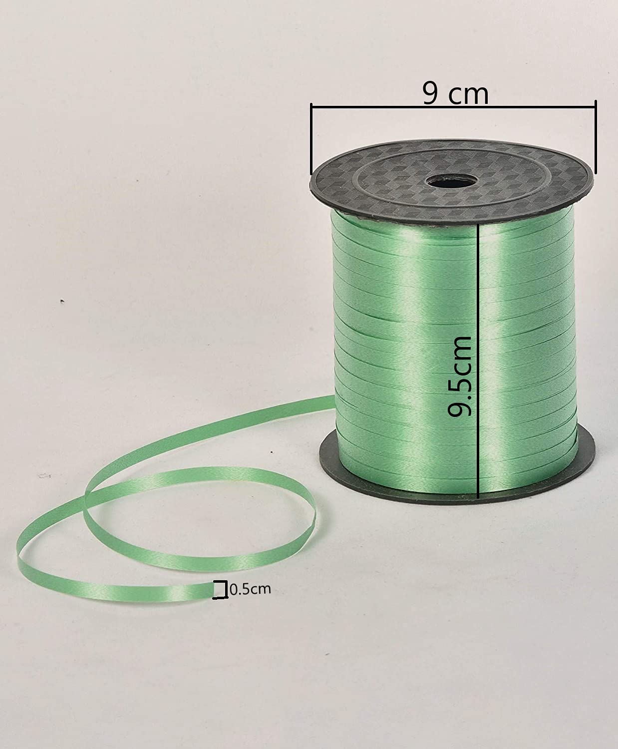 SYGA Supplies Tie Balloons Tied Rope Plastic Balloon Tie Gift and Craft Ribbons 250 Yards DIY Strap 220 Meters-Blue