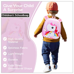 SYGA Children's School Bag Cartoon Backpack Oxford Kids Chest Multi-Purpose Baby Bag for 2-4 Years Kids (Airplane)