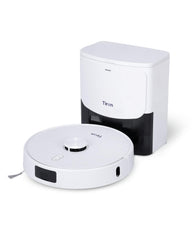 TIRON TRV 30S Robot Vacuum Cleaner, Advanced Self-Empty Station, 10000 Pa Suction, 5200 mAh, Advanced Spin Mop & LIDAR Navigation, Edge Cleaning, Obstacle Climbing, Designed for Indian Homes