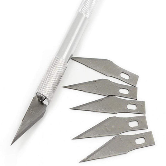 SYGA Steel Art and Craft Knife with 5 Blades