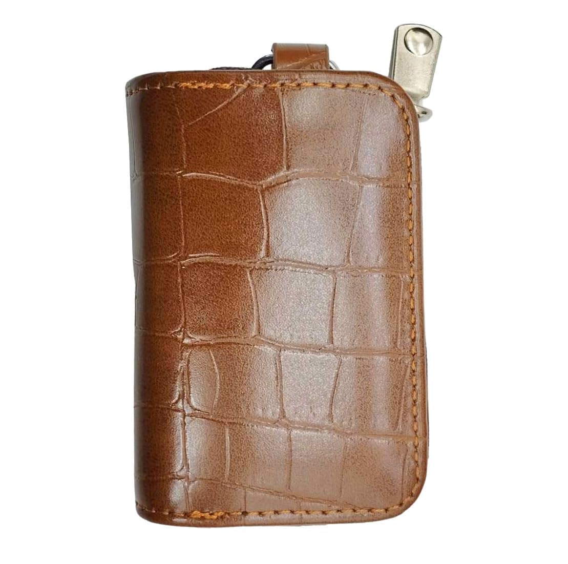 SYGA Car Key Bag Creative Style Car Zipper Fashion Protective Case for Men and Women(Key-Khaki)