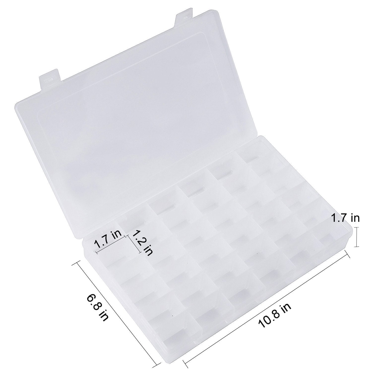 SYGA 36 Section Detachable Creative DIY Nail Finishing Storage Rubber Jewelry Bait Eyelashes Earrings Medicine Box