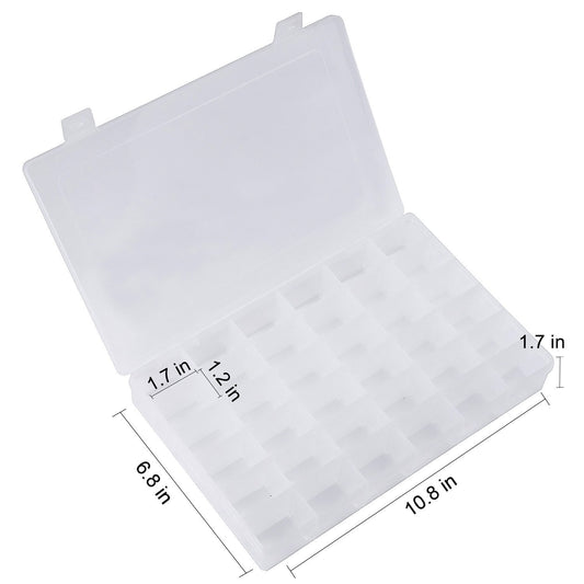 SYGA 36 Section Detachable Creative DIY Nail Finishing Storage Rubber Jewelry Bait Eyelashes Earrings Medicine Box