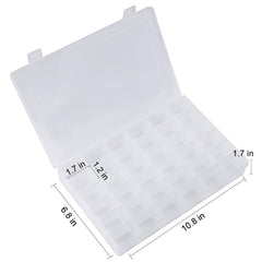 SYGA 36 Section Detachable Creative DIY Nail Finishing Storage Rubber Jewelry Bait Eyelashes Earrings Medicine Box