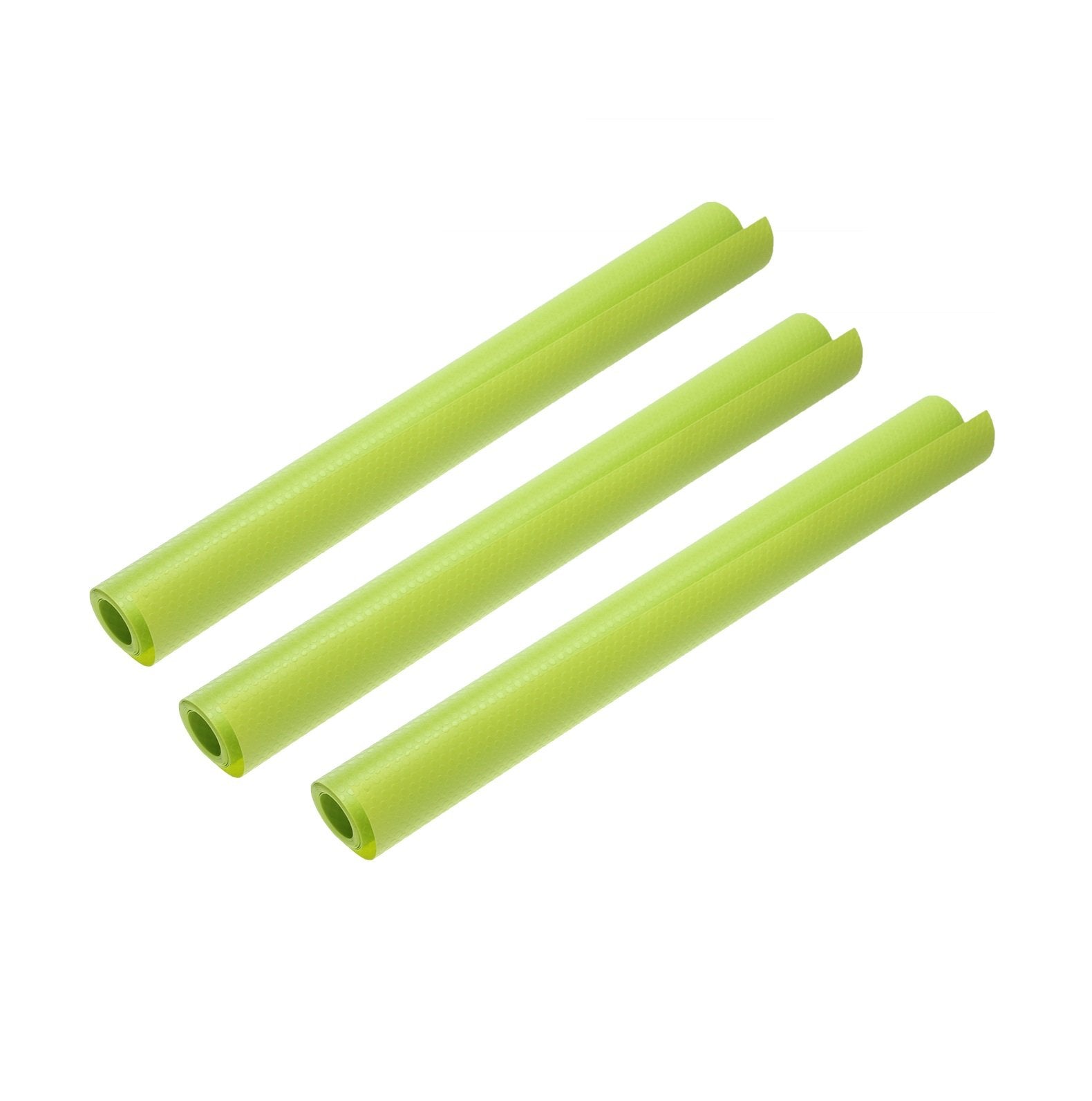 SYGA 3 Piece Useful and Multipurpose Full Length (30 x 150 cm) Green Anti Slip Grip, Non Slip Liner, Skid Resistant Mat