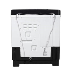 SHARP 7 kg, 5 star with E-Spin Pulsator,Semi-Automatic Top Loading Washing Machine, 1300 RPM (ES-SD70NB-FB, Black, Pure Wave)