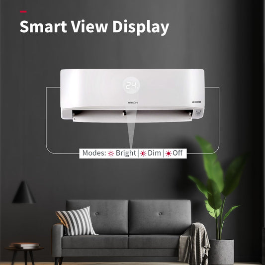 Hitachi 1 Ton Class 5 Star Xpandable+ Inverter Split AC (100% Copper, 4-Way Swing, ice Clean, Dust Filter, 5400STXL RAS.G512PCBIBT, White)