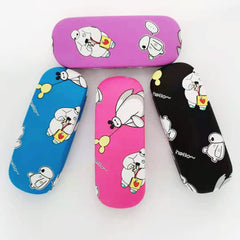 SYGA 1 Piece Cartoon Pattern Hard Eyeglasses Protector Case for Children Spectacles Sunglasses (Color & Design May Vary)