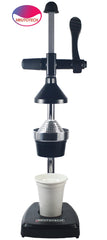 HKUTOTECH Aluminium Hand Press Citrus Fruit Juicer, Cold Press Juicer, Manual Hand Press Juicer and Squeezer for Fruits and Vegetables- Big (Made in India)