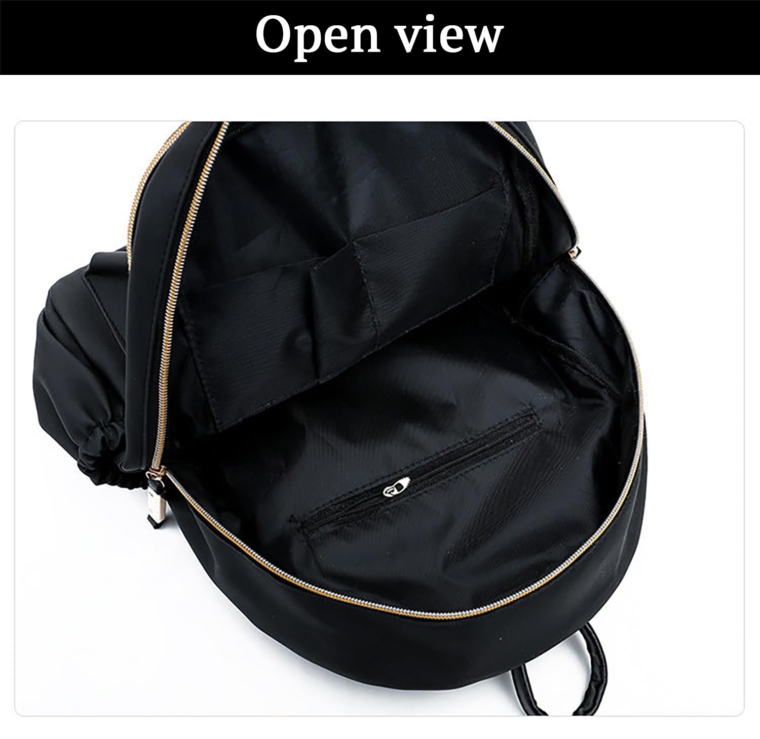 SYGA Women's Bags Backpacks Fashion Simple And Versatile Oxford Cloth Women's Bags(Black)