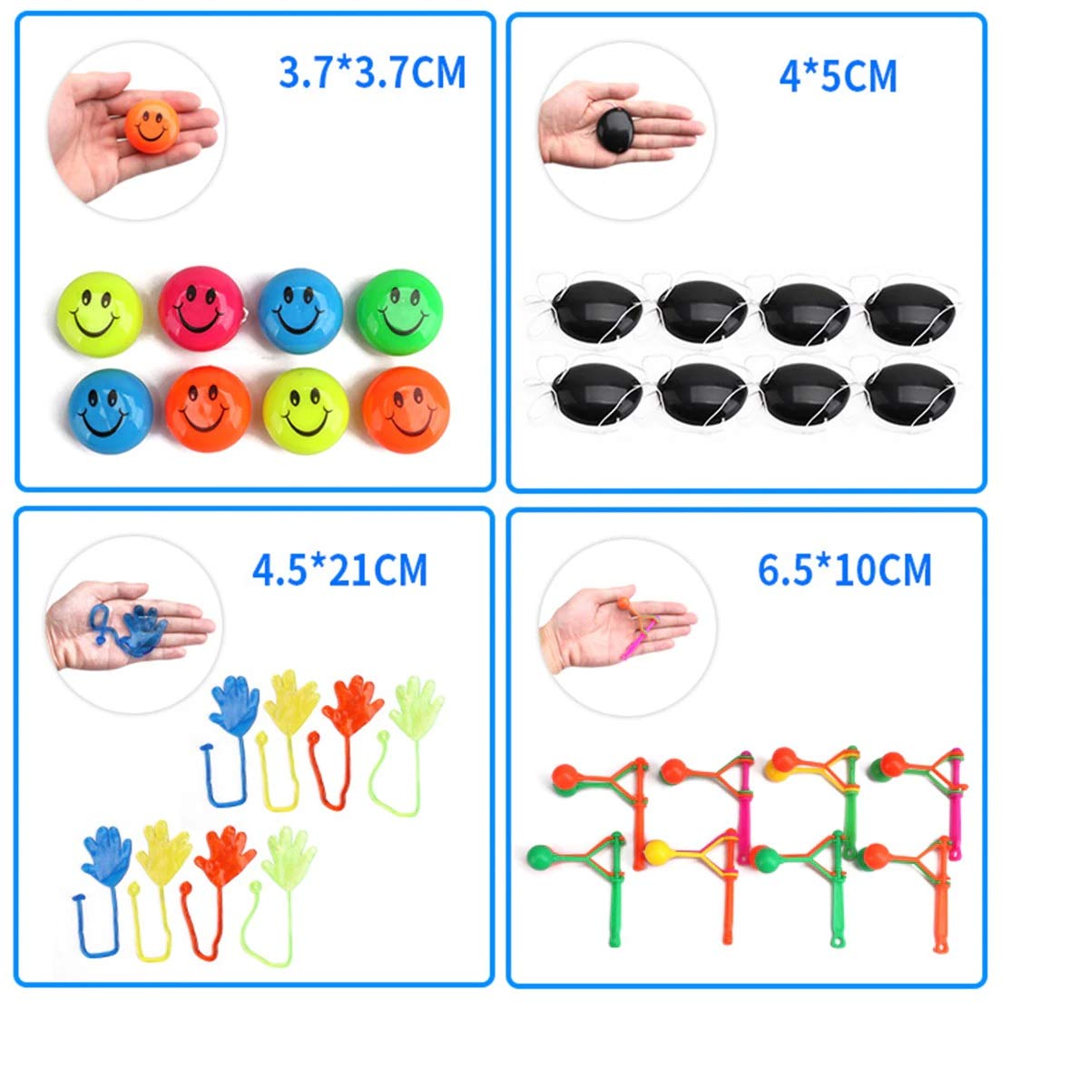 SYGA 150 Pcs Small Party Favor Prizes for Kids Boys Girls - Carnival Prizes Treasure Box Toys for Birthday Carnival, Bulk Party Toy Assortment for Classroom