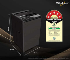 Whirlpool 7 kg Magic Clean 5 Star Fully Automatic Top Load Washing Machine Grey (MAGIC CLEAN 7.0 GENX GREY 5YMW)