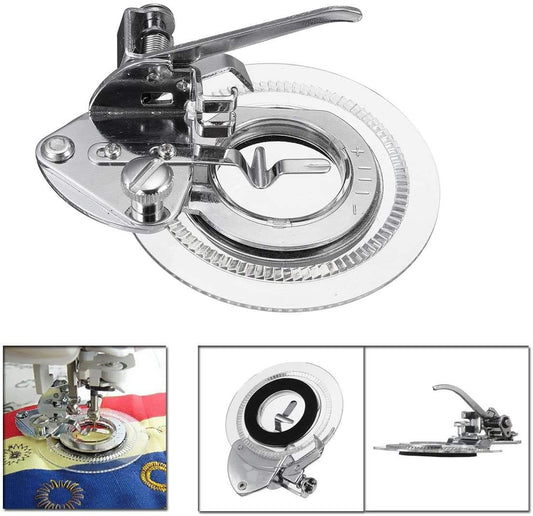 SYGA Universal Decorative Daisy Flower Stitch Presser Foot fit All Low Shank Snap-On Sewing Machines