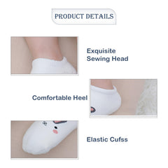 MOMISY Baby Socks, Anti Skid Non Slip Cotton Stretch, 3 Pairs, Toddler Boys Girls (IN, Age, 1 Year, 3 Years, Rabbit)