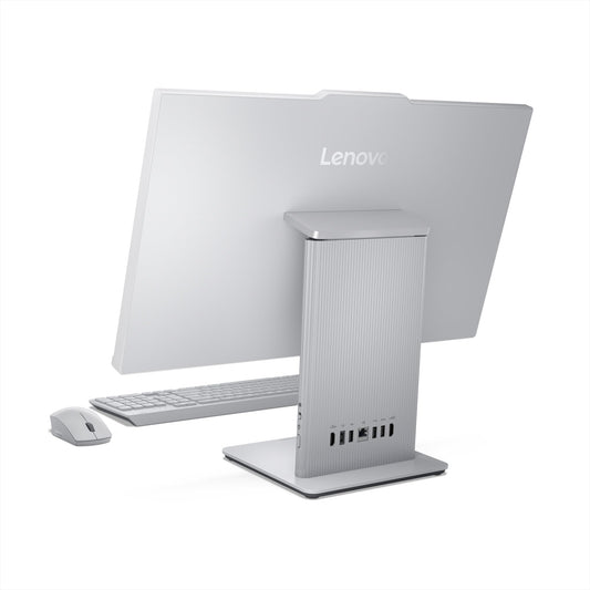 Lenovo IdeaCentre AIO 13th Gen Core™ i3-1315U 24" FHD IPS (8GB RAM/512GB SSD/Windows11/Office 24/3Wx2 Harman Speakers/Wireless EOS Keyboard & Mouse, Cloud Grey), F0HN00PGIN All-in-One Desktop