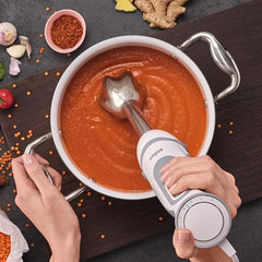 Braun MultiQuick 5, Powerful 1000W Hand Blender, Patented PowerBell Technology, Made in Europe, Guranteed Splash-Proof, Speed + Turbo, All-in-1: Blender, Grinder, Chopper & Whisker (MQ55236 Black)