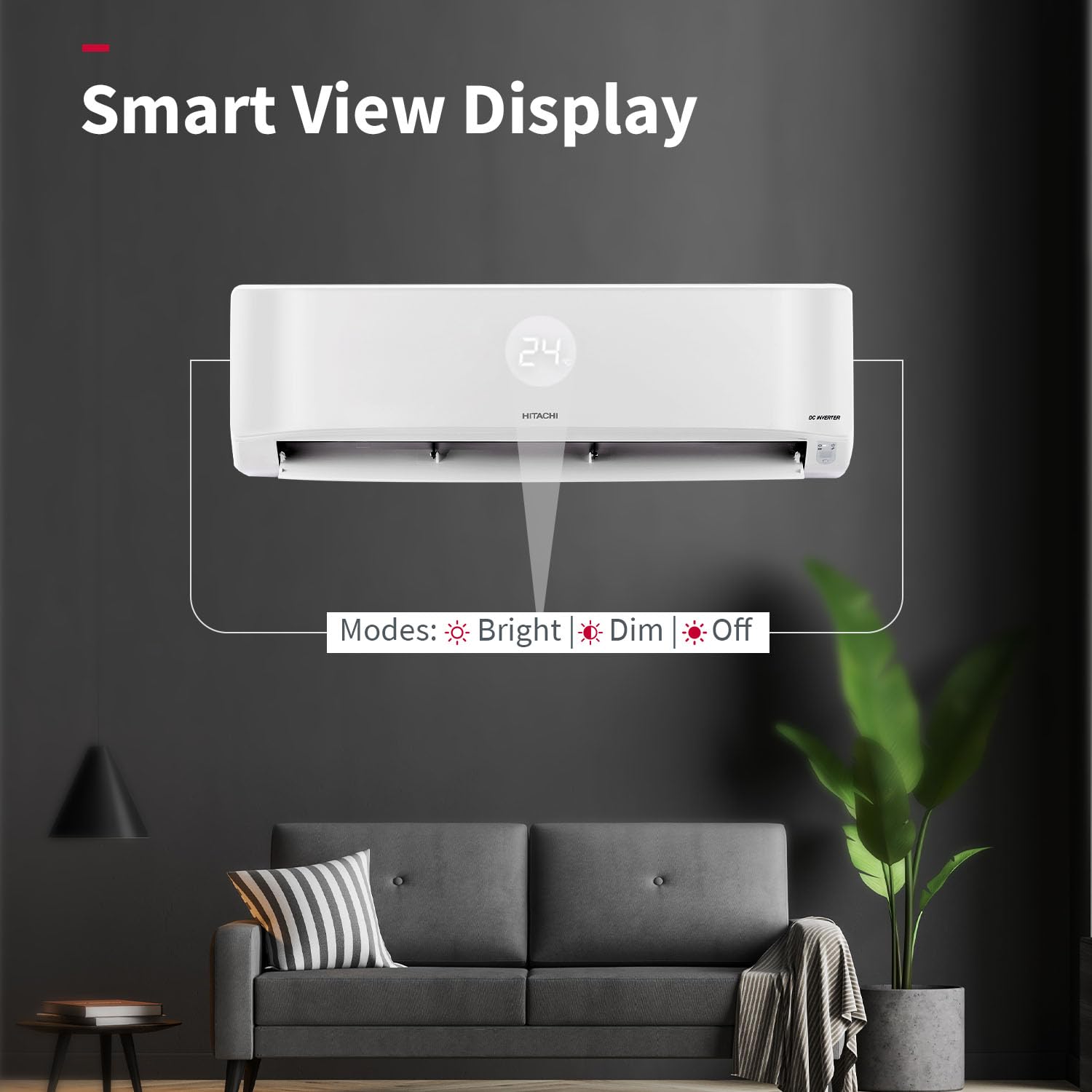 Hitachi 1.5 Ton Class 5 Star Xpandable+ Inverter Split AC (100