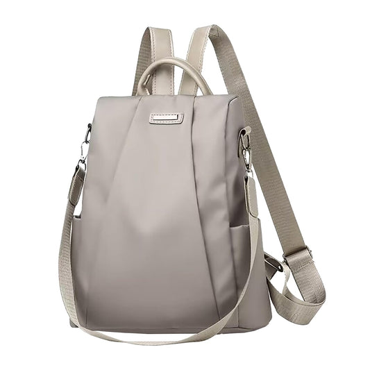 SYGA Women Backpacks Simple And Versatile Oxford Cloth Women's Bag (Khaki)