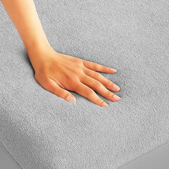 MollisHomes Mattress Protector Single Size, 72x36 Inches, Grey